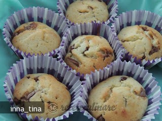 Muffins cu Ricotta si Ciocolata