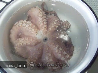 Caracatita in Stil Spaniol (pulpo A la Gallega)