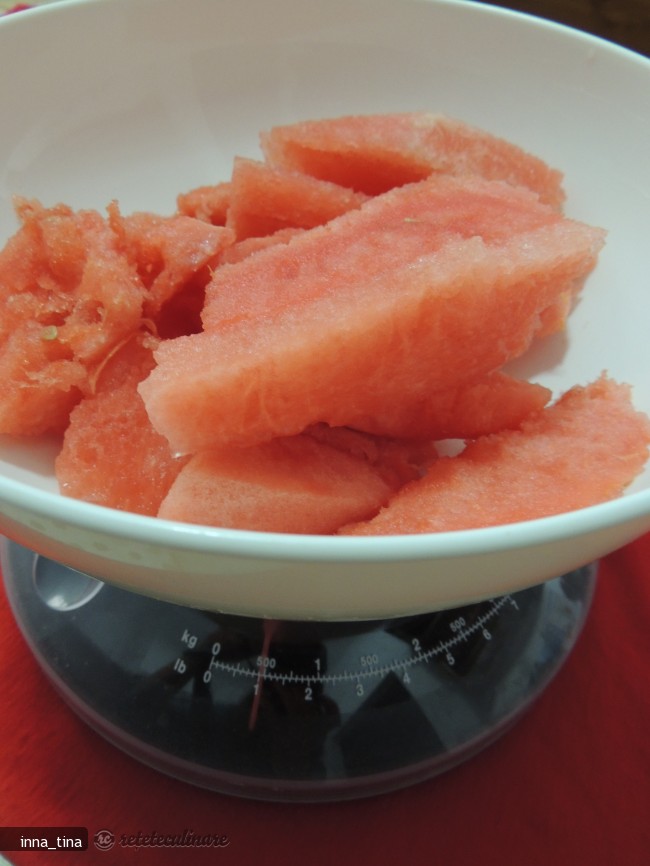 Sorbet de Pepene Rosu