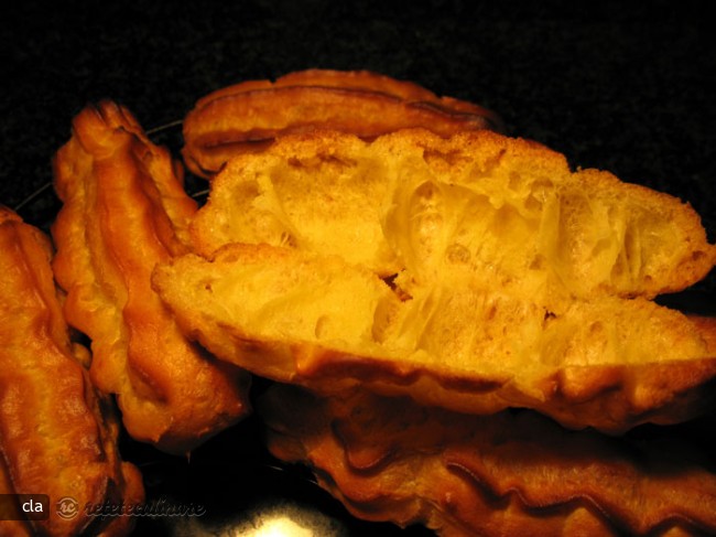 Eclere cu Crema de Vanilie