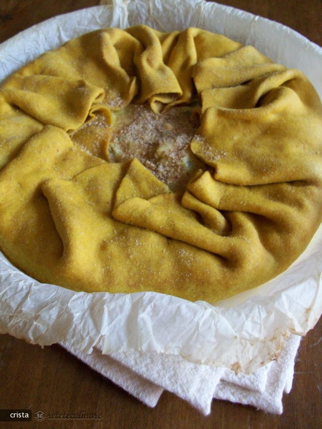 Tarta Sarata cu Ricotta si Mazare