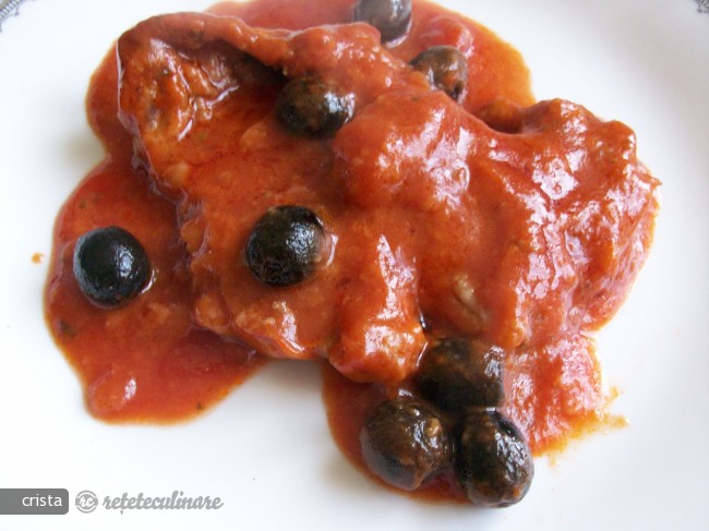 Carne Felii (Fettine) Alla Pizzaiola