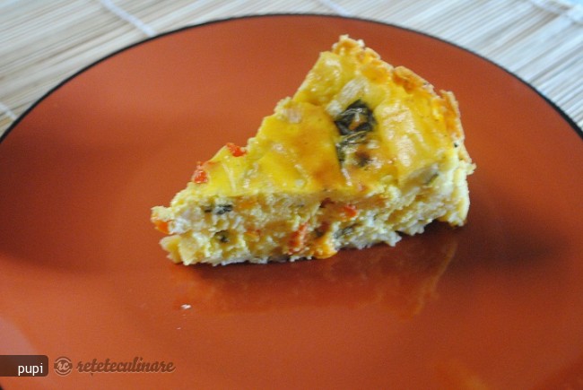 Quiche in Crusta de Cartofi Rasi