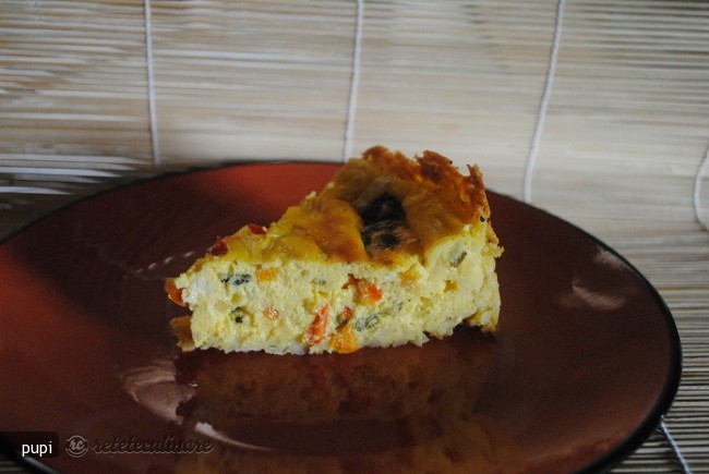 Quiche in Crusta de Cartofi Rasi