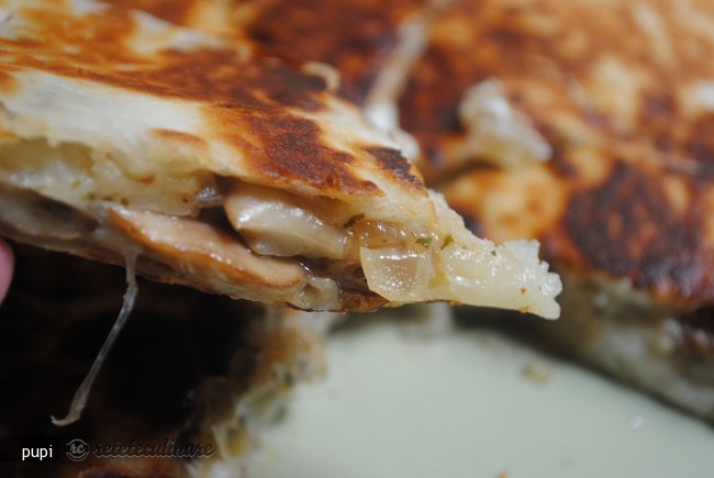 Quesadillas cu Ciuperci