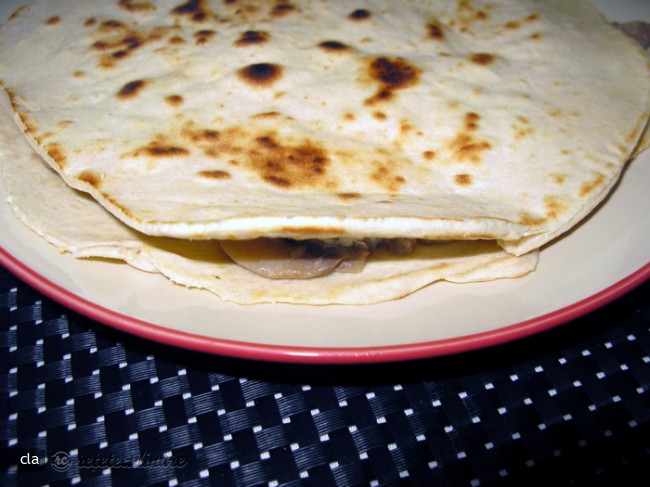 Quesadillas cu Ciuperci