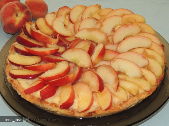 Tarta cu Piersici