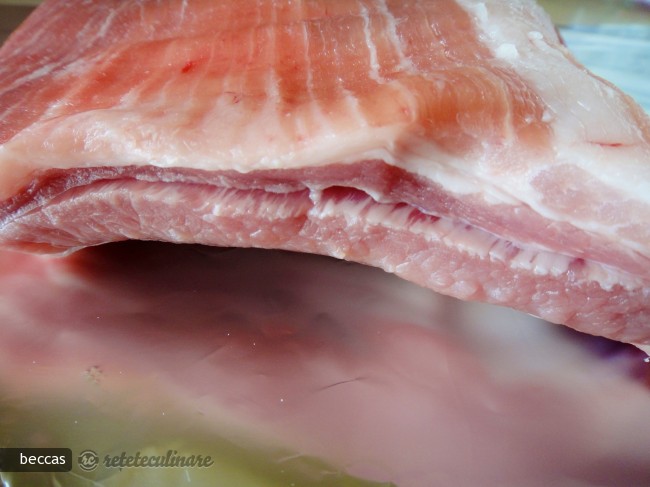 Costite de Porc Marinate, Morcovi si Cartofi Copti