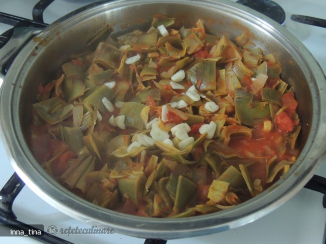 Spaghetti cu Anghinare (Spaghetti Con Carciofi)