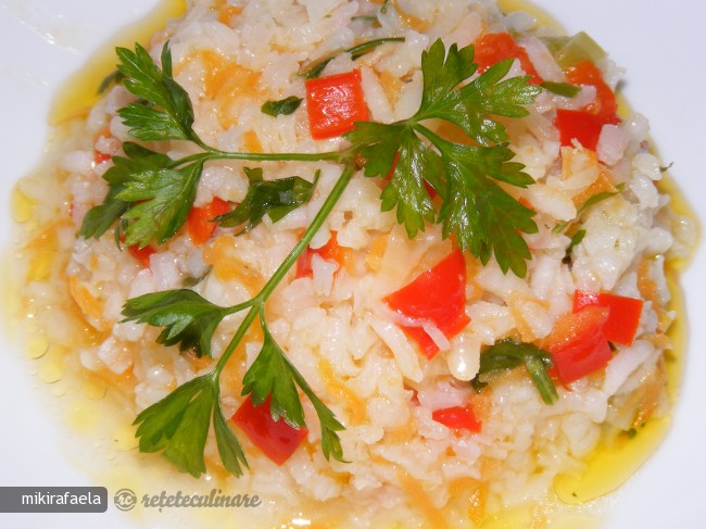 Orez cu Legume (risotto Con Verdure)