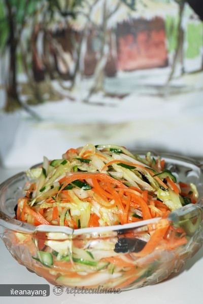 Salata cu Trei Feluri de Legume (Ban Sansi)