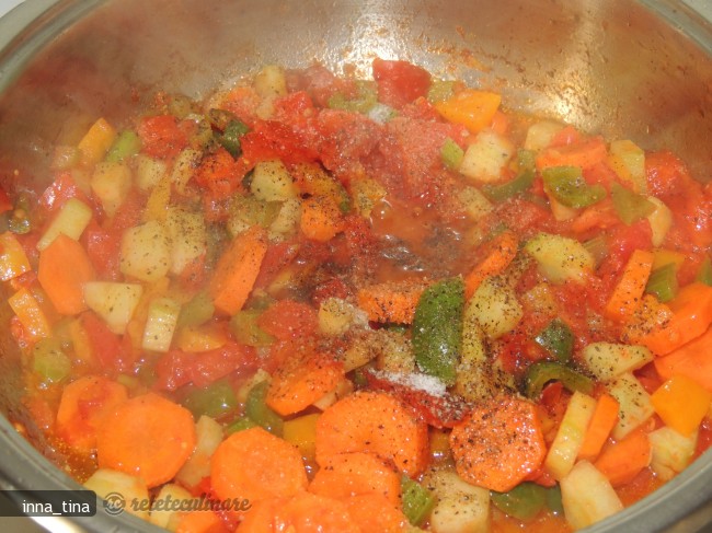 Somon cu Legume