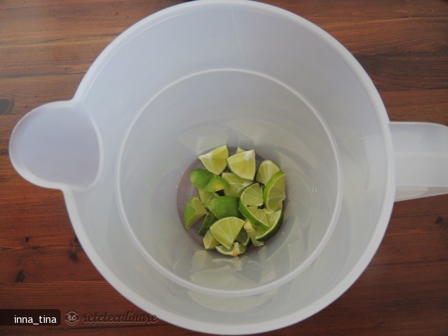 Limonada cu Lime si Menta
