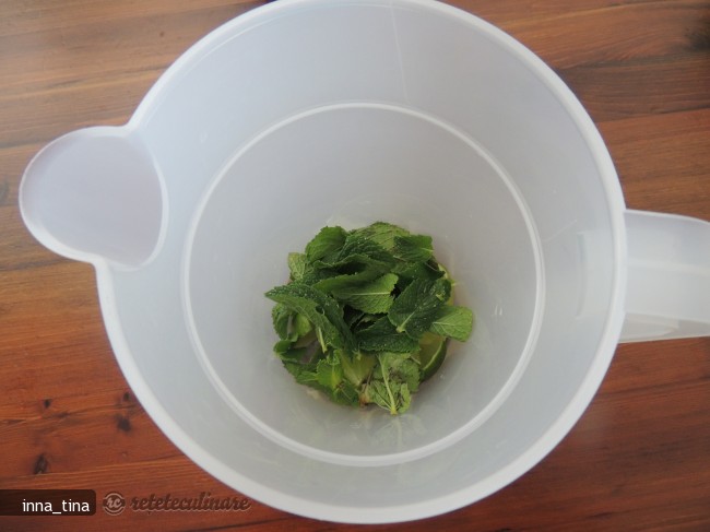 Limonada cu Lime si Menta
