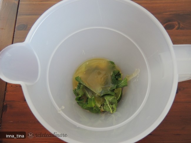 Limonada cu Lime si Menta
