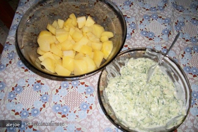 Salata de Cartofi cu Tzatziki