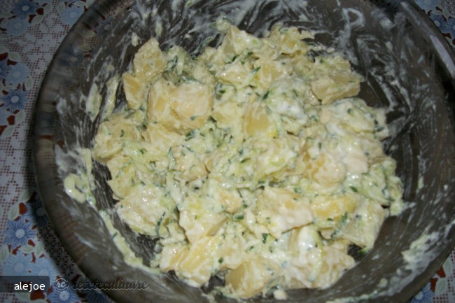 Salata de Cartofi cu Tzatziki