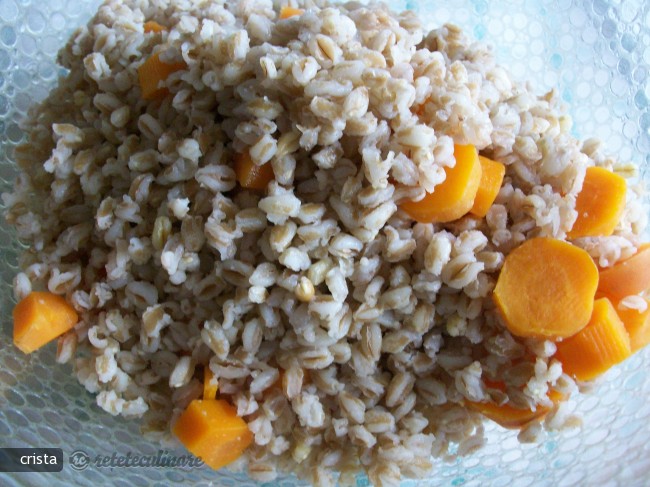 Salata de Farro (triticum Dicoccum) cu Carne de Vita
