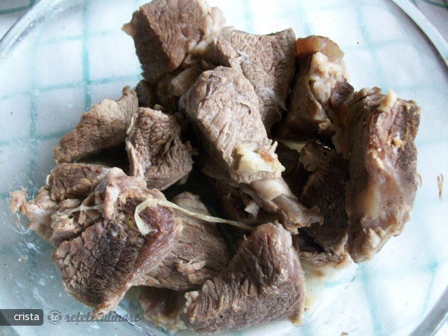 Salata de Farro (triticum Dicoccum) cu Carne de Vita