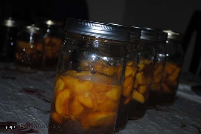 Compot de Piersici `pe Zahar`