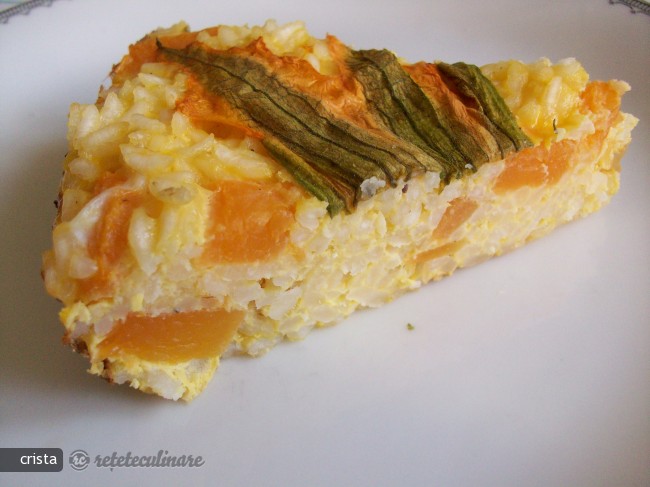 Budinca Sarata de Orez cu Dovleac