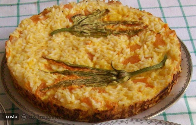 Budinca Sarata de Orez cu Dovleac