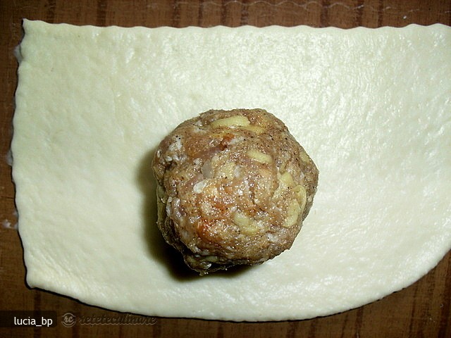 Chiftelute in Aluat, la Cuptor (2)