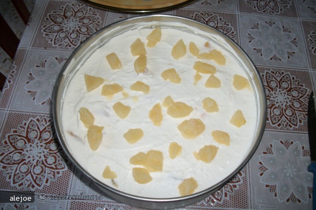 Cheesecake cu Ricotta si Pere