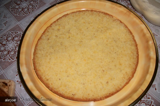 Madeira Cake cu Crema de Lapte