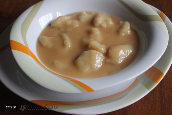 Galuste in Caramel si Cocos