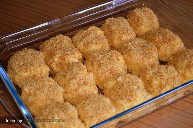 Galuste din Iaurt, Gratinate in Cuptor