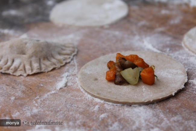 Ravioli Home Made cu Dovleac si Bureti