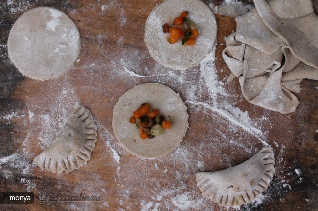 Ravioli Home Made cu Dovleac si Bureti