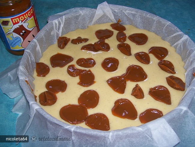 Prajitura Nua cu Dulce de Leche