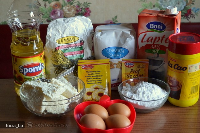 Prajitura cu Urda si Bezea