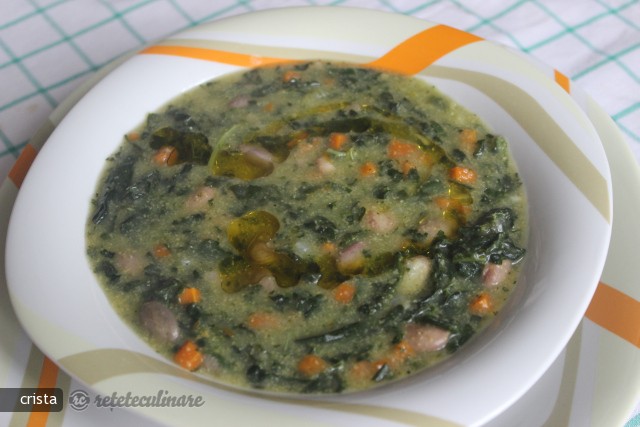 Bordatino - Supa Toscana din Kale, Fasole Uscata si Malai