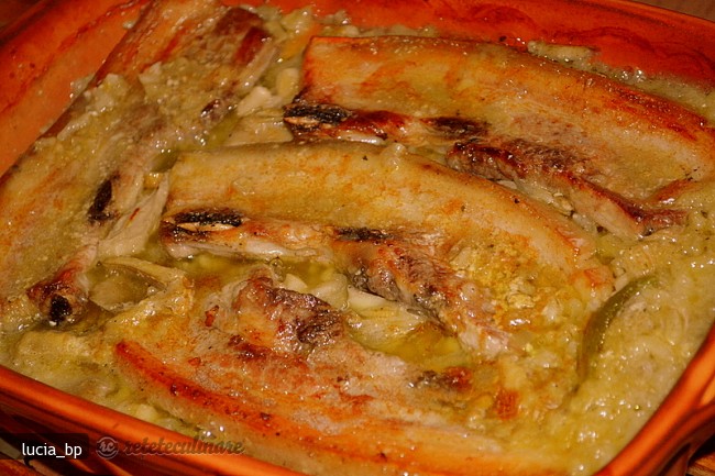 Costita de Porc cu Orez, la Cuptor