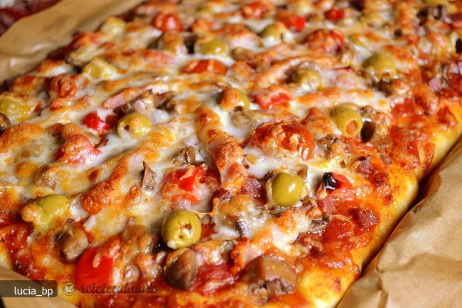 Pizza si Un Aluat Dupa O Reteta Jamie Oliver
