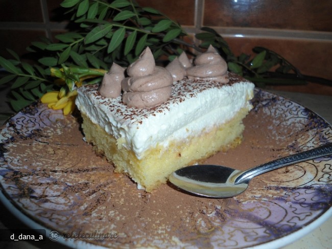 Prajitura cu Crema de Vanilie
