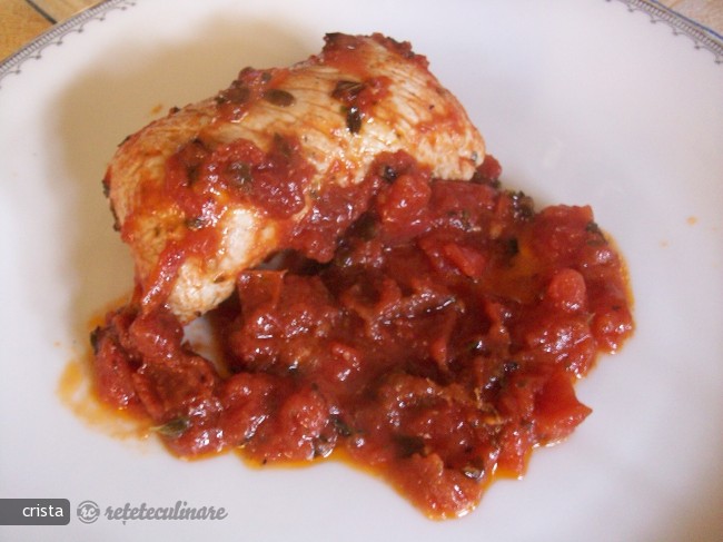 Rulouri de Carne cu Umplutura de Brinza A la Pizzaiola