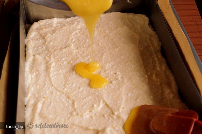 Prajitura cu Lemon Curd si Crema de Branza