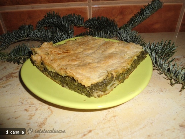 Placinta cu Spanac (de Post)