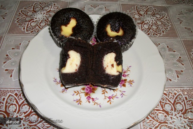 Black Bottom Cupcakes