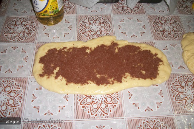 Cozonac Impletit cu Cacao