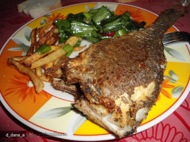 Peste Prajit (Dorada si Stavrid)