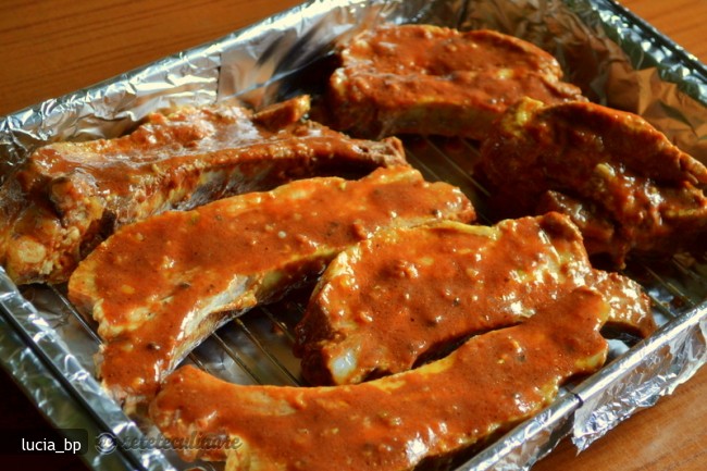 Costita de Porc Marinata, la Cuptor