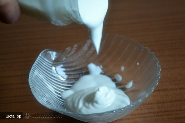 Falsa Crème Fraîche, Pregatita Rapid in Casa