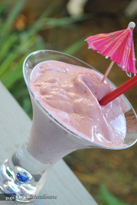 Milkshake de Zmeura