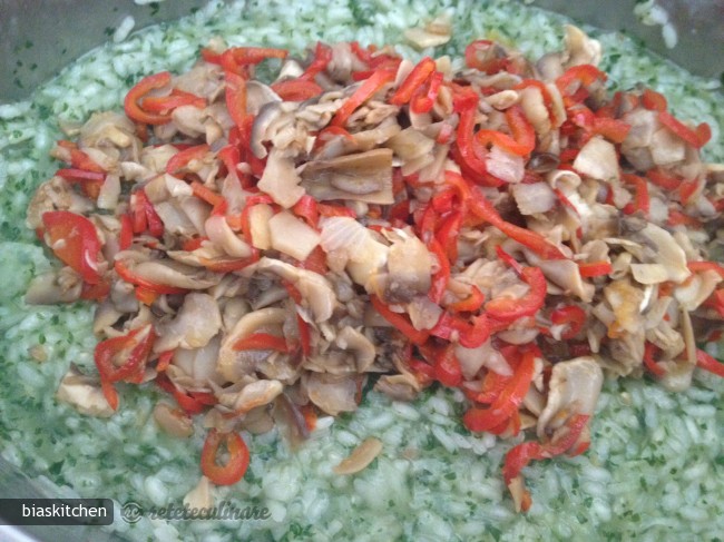 Risotto cu Ciuperci in Varianta Vegana