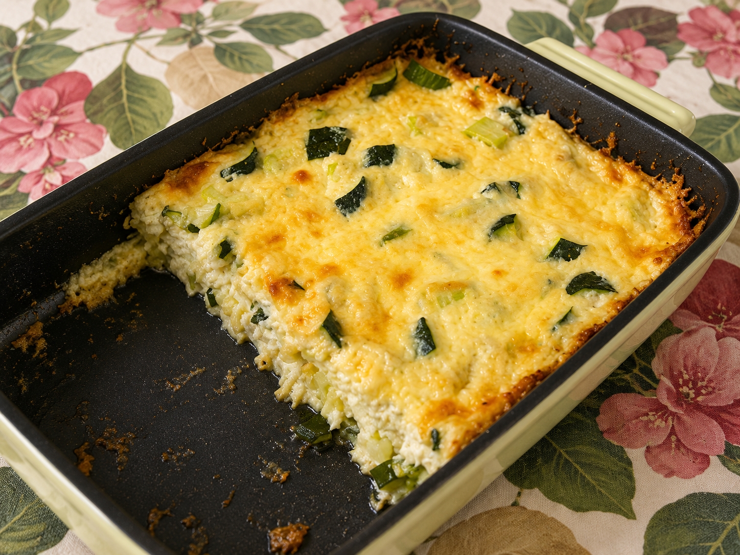 Dovlecei Gratinati